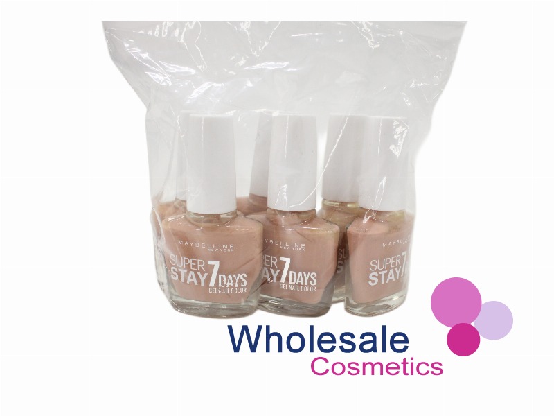 6 x Maybelline Superstay 7 Days Gel Nail Colour - 929 NUDE SUNSET